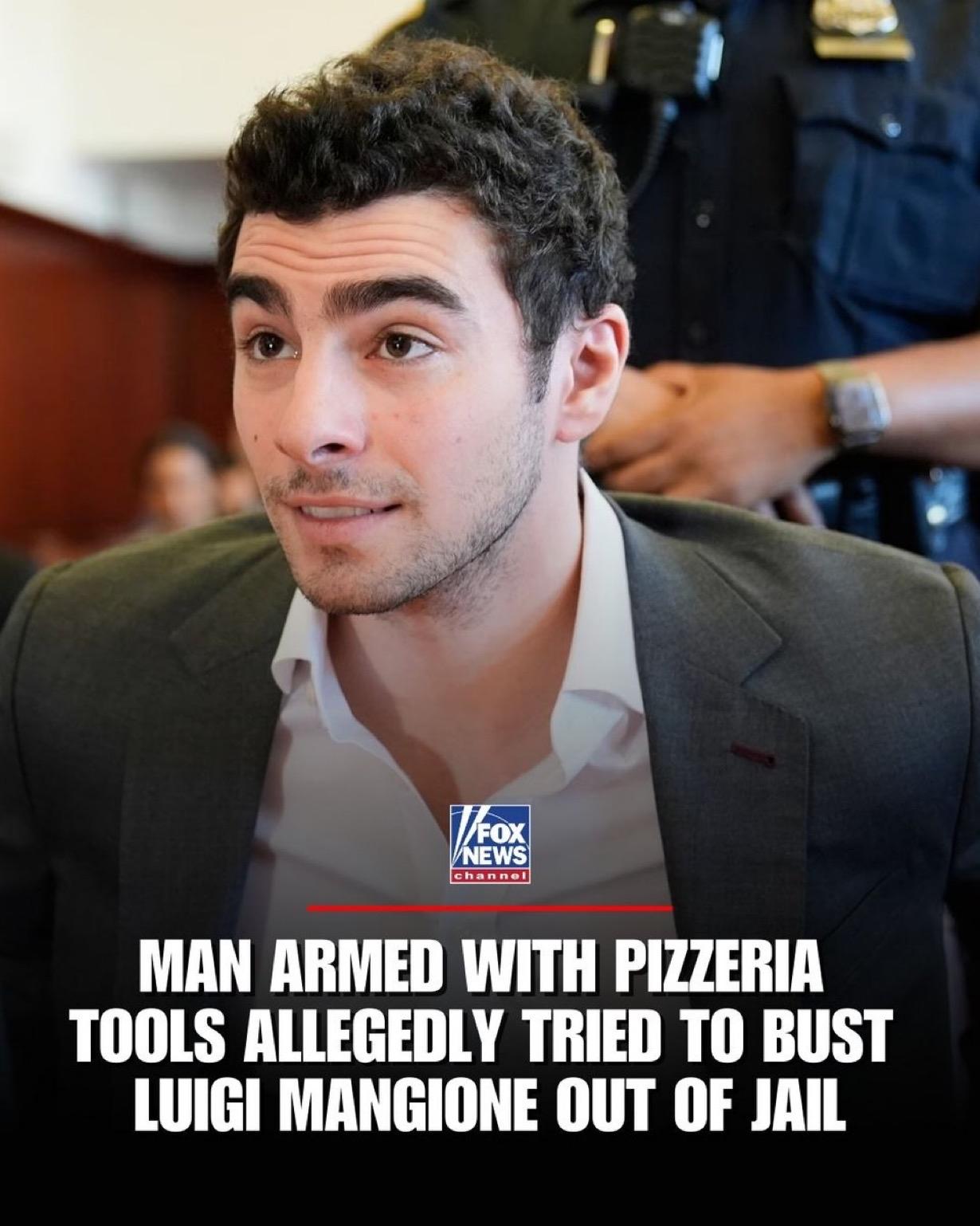 半吊子劫狱

美国一名男子手持烧烤叉和披萨刀，在布鲁克林监狱被捕，据称他冒充联邦