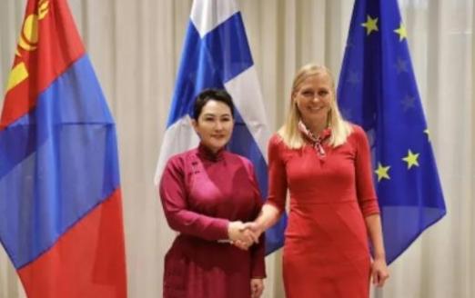 蒙古国可能要成为第二个乌克兰？据报道，蒙古国外长巴特策策格访问芬兰，双方发表联合
