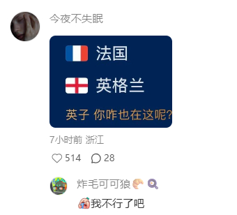 最绝望的英法大战出现了 非正经观战世界杯