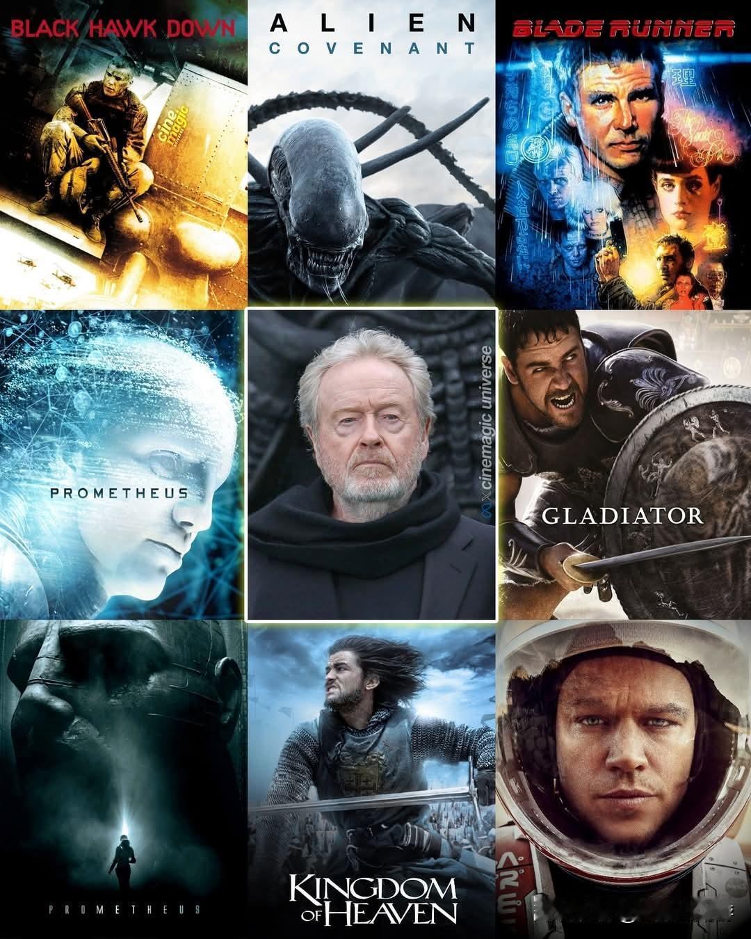 祝最伟大的好莱坞电影人之一、传奇人物雷德利·斯科特 88 岁生日快乐