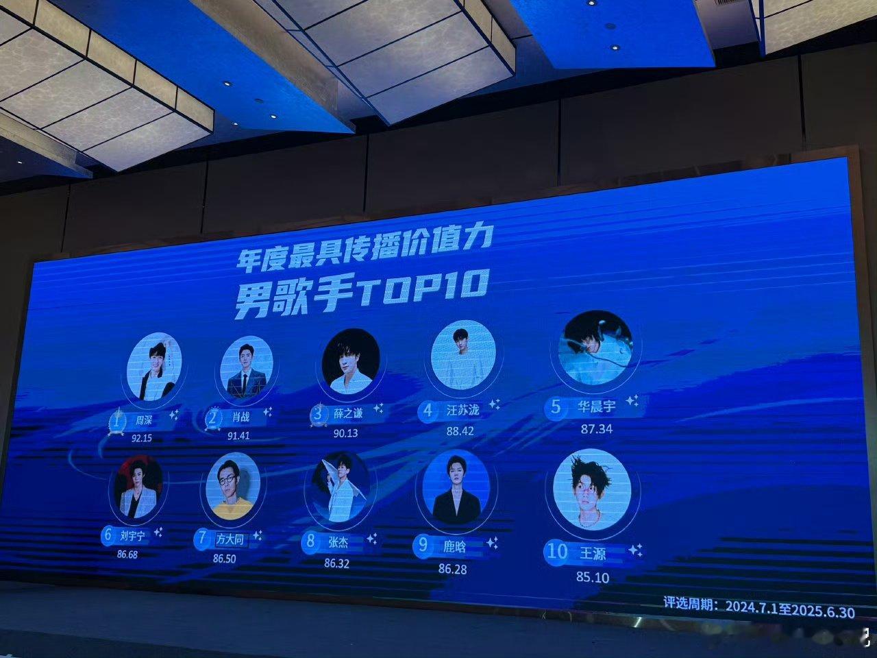 汪苏泷年度最具传播价值力男歌手 谁的青春里没一首汪苏泷？他的音乐横跨多个圈层，播