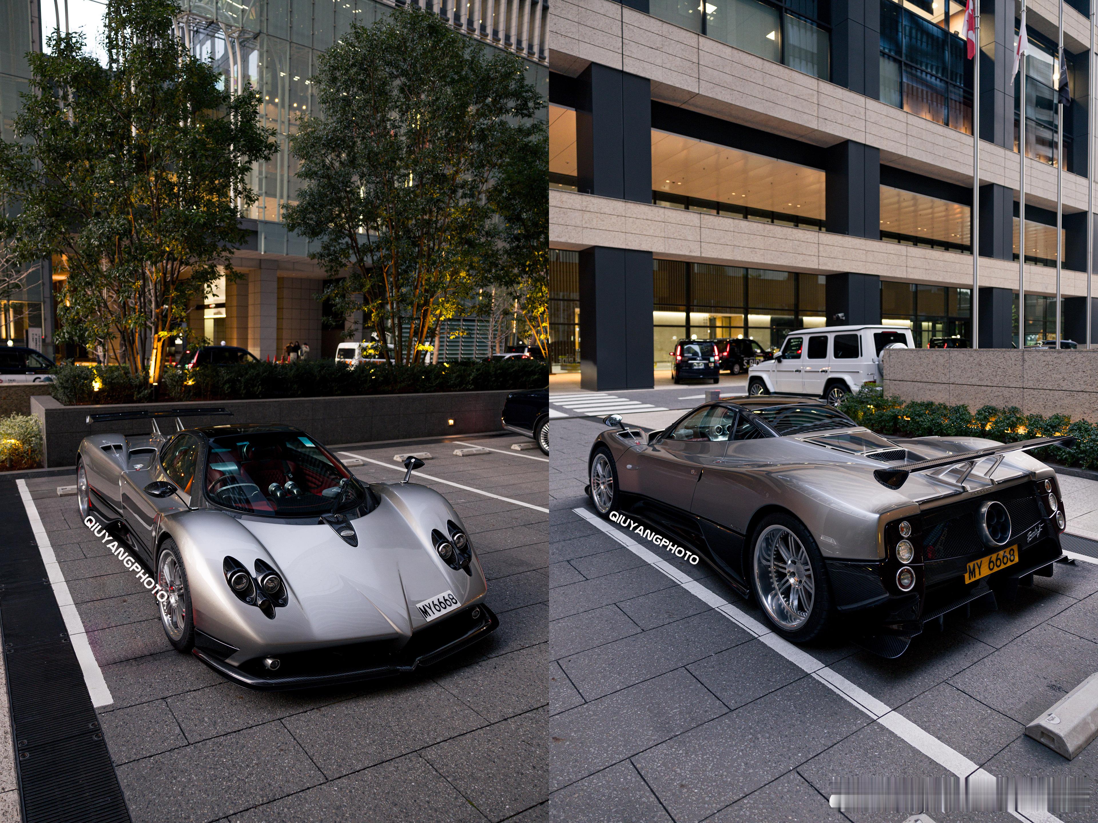 Pagani Zonda F #cars01豪车拍# 暴雨中的彩虹桥也算是体验过