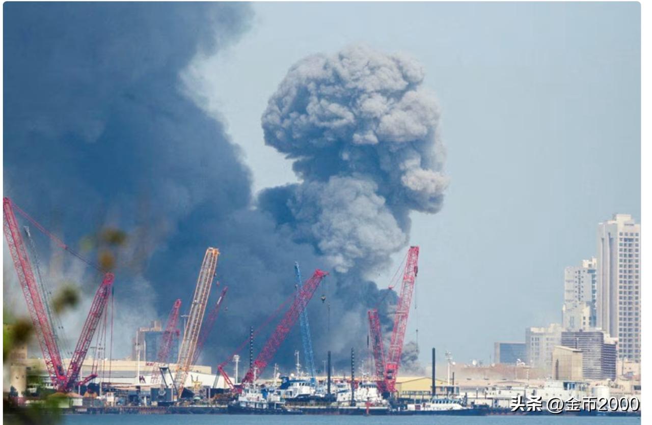 据CNN报道，伊朗开始对众多阿拉伯国家的美军基地等设施发动攻击，在迪拜，多哈等地