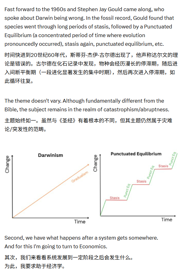 均变论与灾变论，市场认为，超额收益会以线性、渐进的方式降至零。这根本不是事实。这