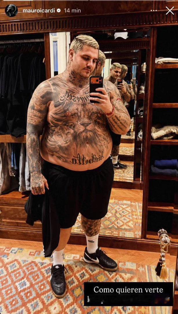 艾卡迪（Mauro Icardi）IG放閃