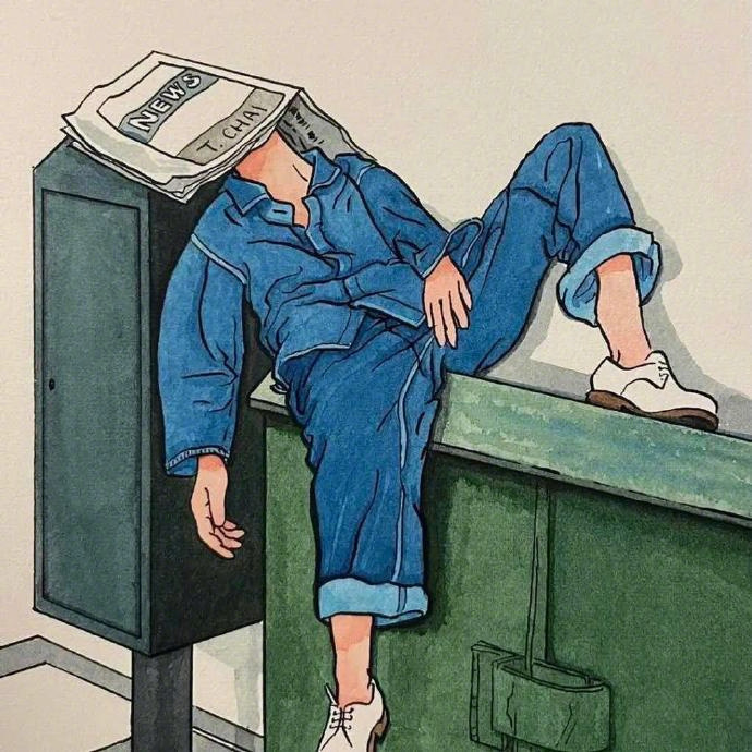 ☕ “活着，就已经赢了；如果实在笑不出来，不笑也没关系！”  