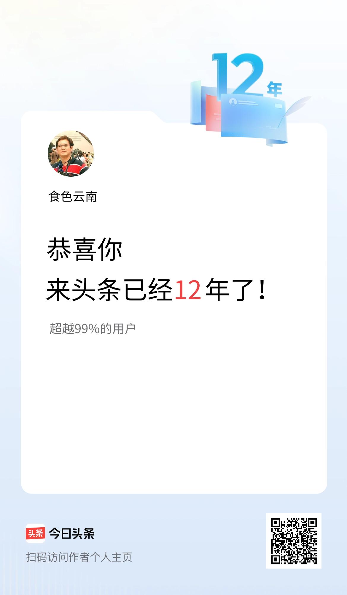 来头条已经12年了！