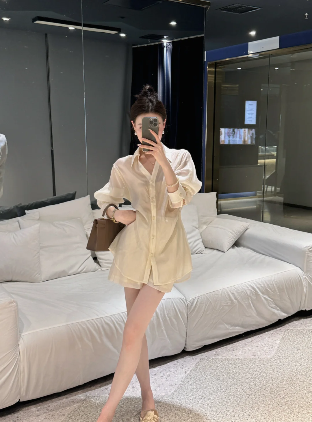 衬衣套装真是我的心头爱 贵气感拉满◽️