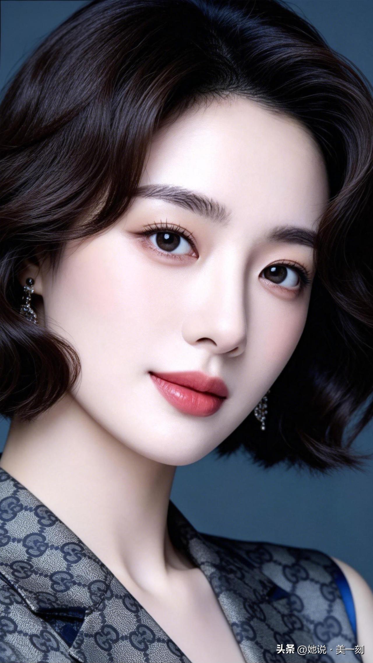 优雅气质，复古妆容，完美女神！美女究竟能有多美