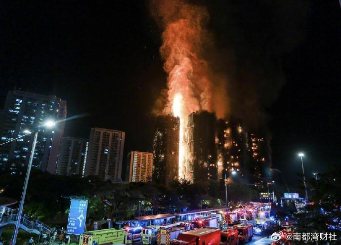 #香港大埔火灾3人涉嫌误杀被拘捕#【香港大埔火灾增至44死，3人涉嫌误杀被警方拘