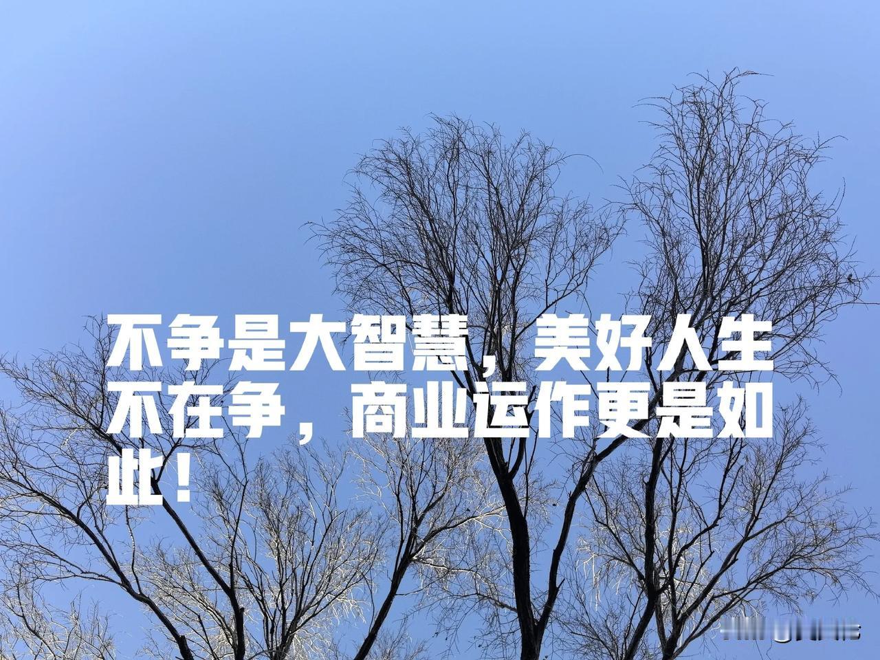 在商海这片波涛汹涌的战场上，人们总是习惯性地以为，争抢才是通往成功的唯一捷径。但