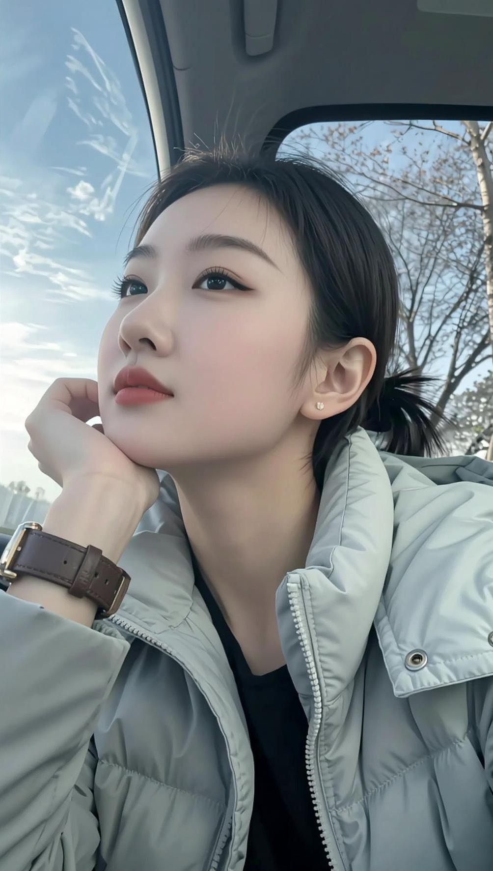 AI车内生活照 抖音ai创作