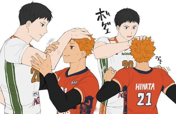 你们两个要不要这么旁若无人呀무리@ muri12220621#排球少年##影日#