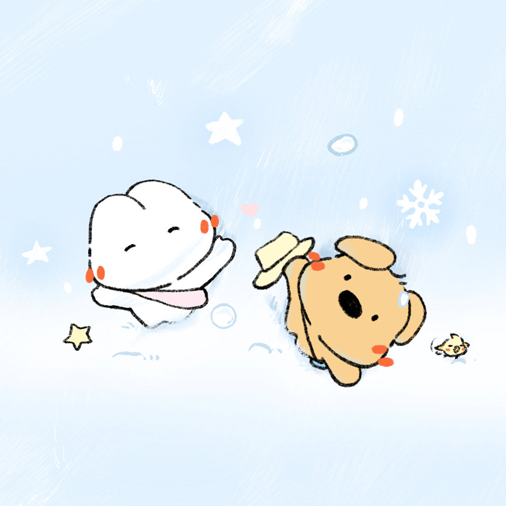 造型翻新不停，可爱始终如一！我正在使用稀缺装扮今天也会有好事发生系列主页皮肤。等