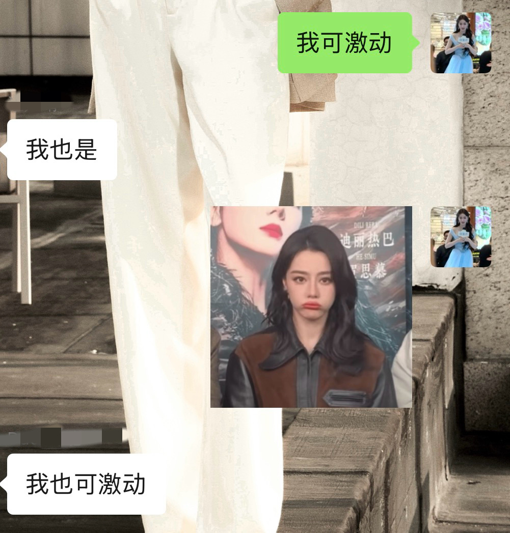 嘿嘿要去见迪丽热巴钰珑 了 