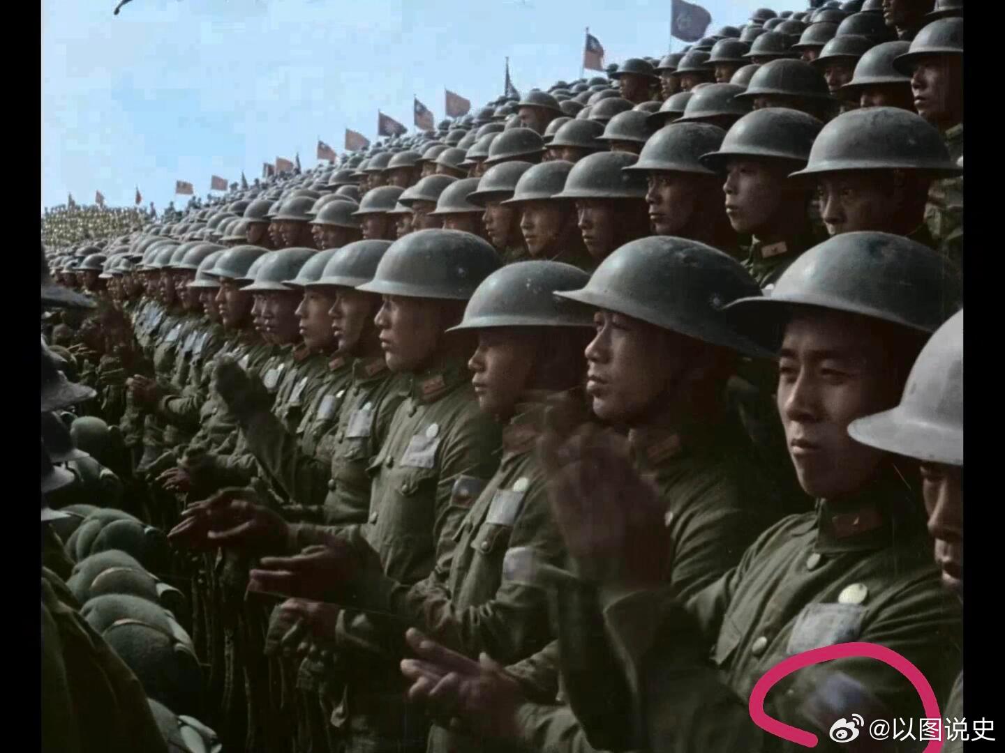 1936年的南京中央体育场的教导总队 