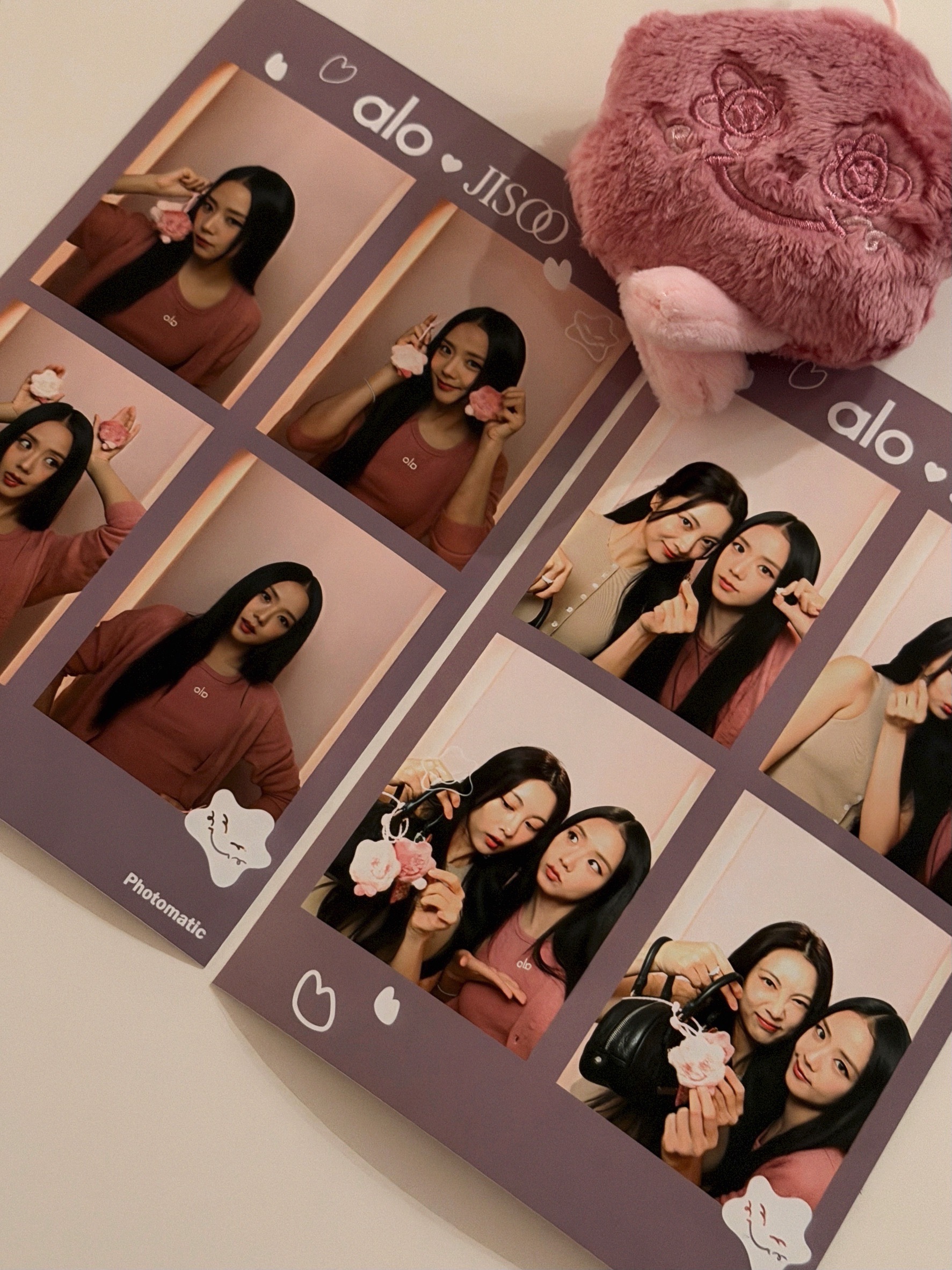 粉粉的 JISOO X alo 快闪店 🎀 ​​​