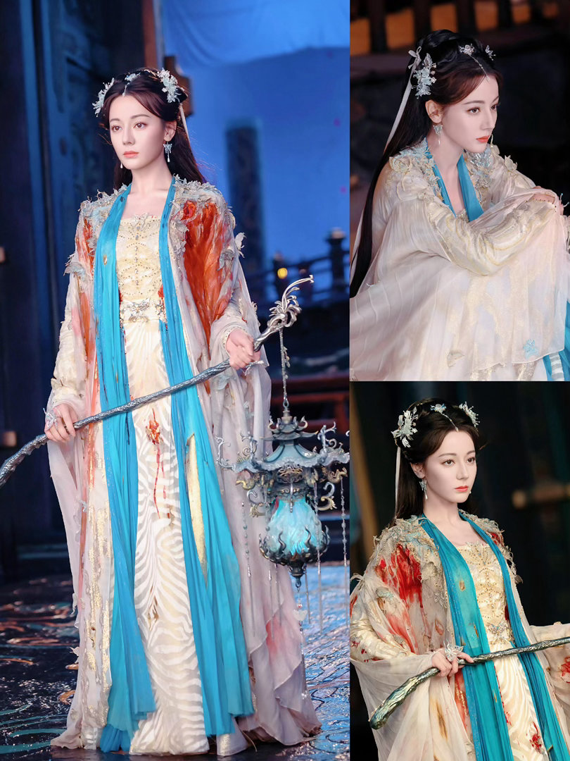 迪丽热巴为贺思慕拍了一组写真迪丽热巴第一组古风写真迪丽热巴白日提灯15套路透造型