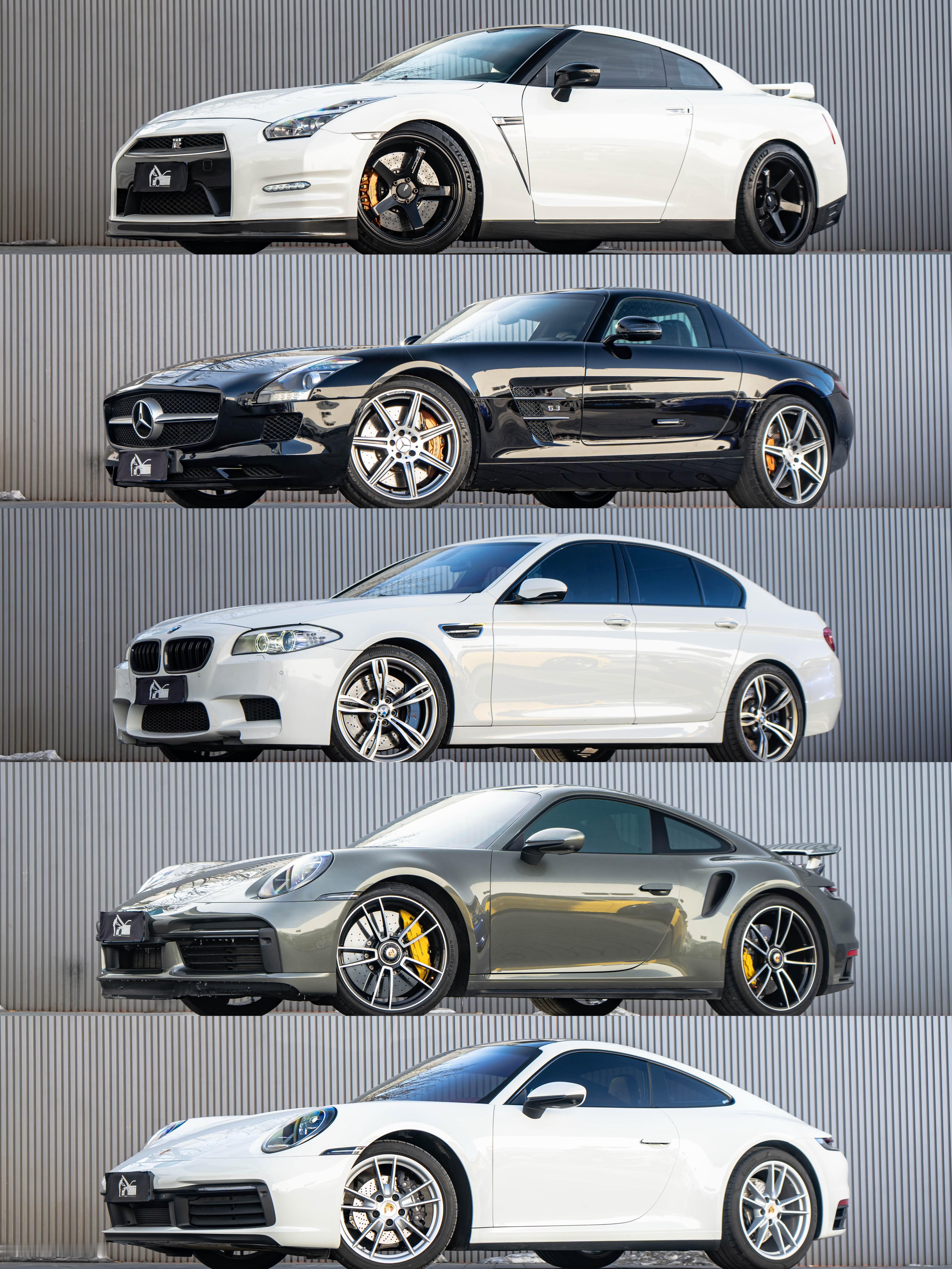 年前这几天又弄了几个狠角色 ：2013 GTR35 4w英里 边角补漆2015 