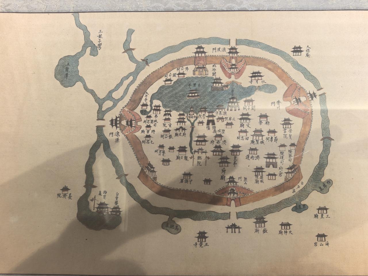 清道光年间
济南府地图