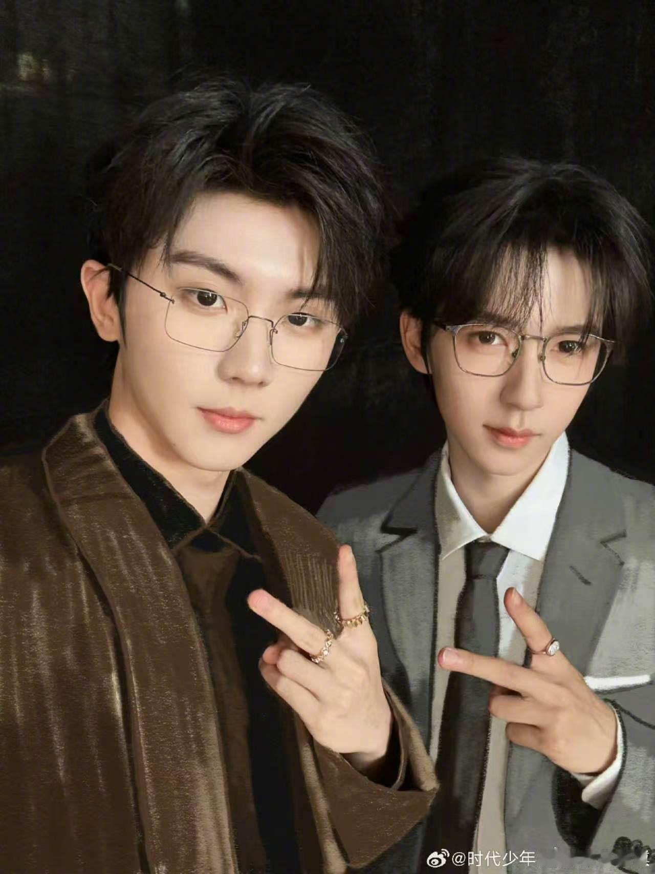马嘉祺贺峻霖的衣服是画上去的 今天是贺峻霖的生日，马嘉祺也为他送上了祝福。不过有