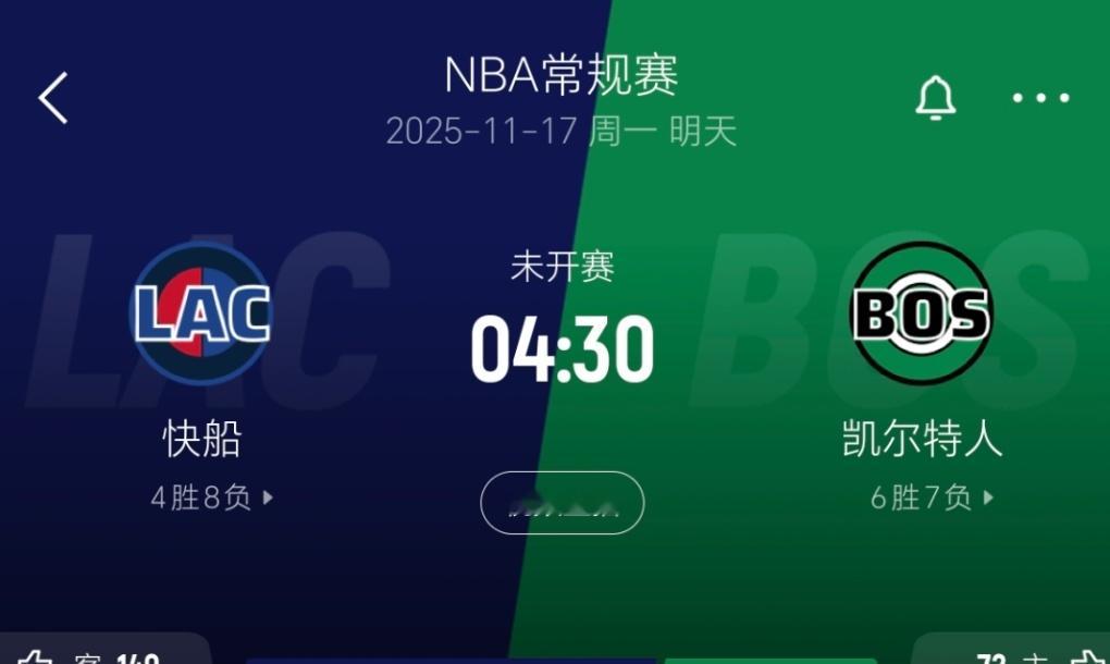 我不相信会有一些快船球迷不会早起看快船的比赛！