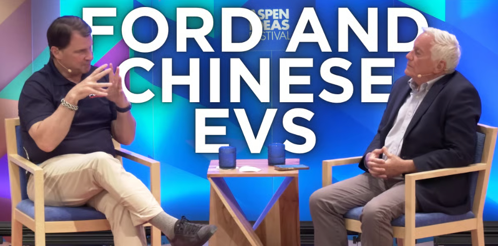 福特CEO吉姆·法利：我们把中国电动车运到底特律，拆了再装一遍。吉姆·法利在As