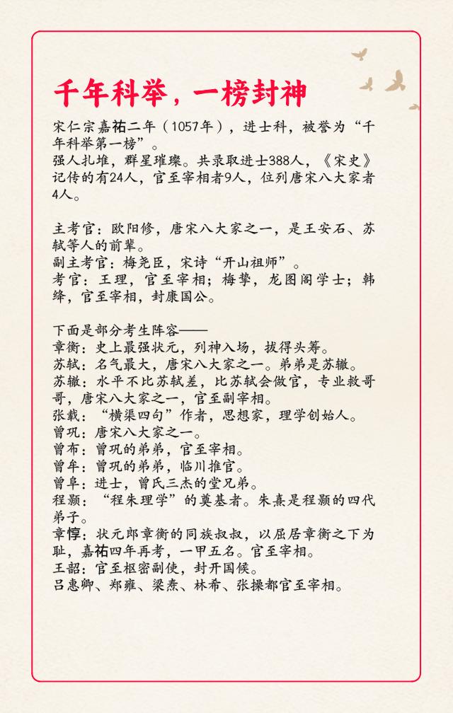 科举第一榜。