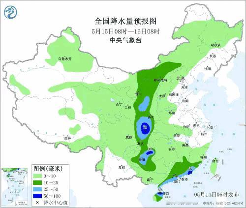 天有不测风云，早先预测的5月15日到19日华北地区强降雨昨天被降级到小阵雨，而今