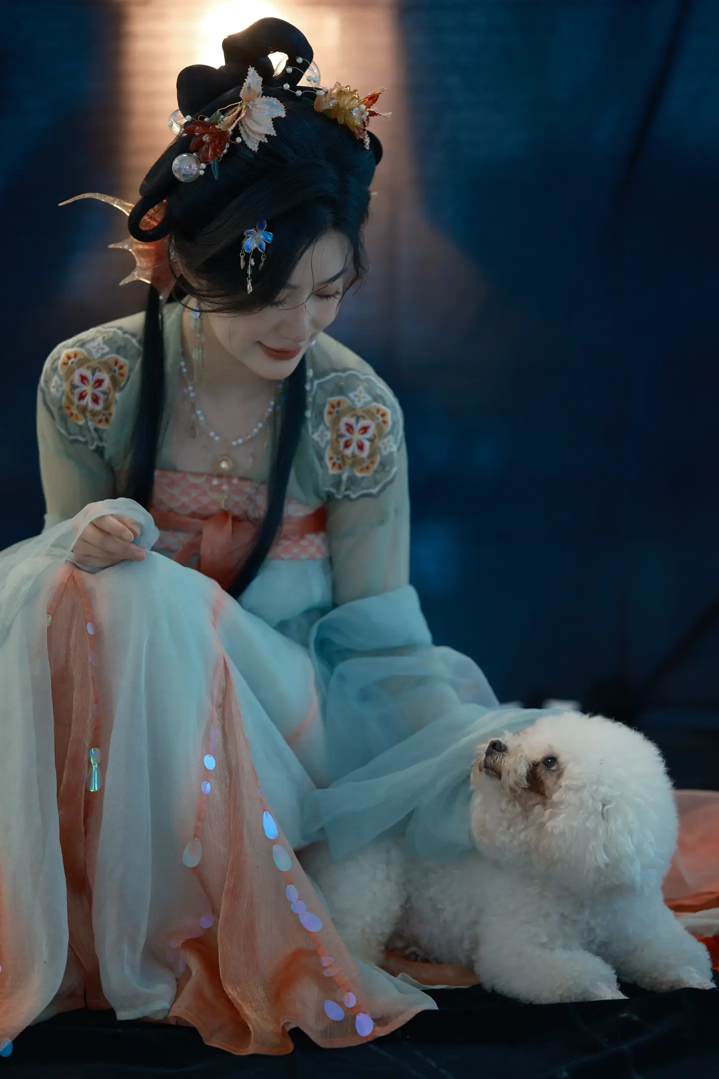 就这般望着你。从此以后再也没有小狗像你