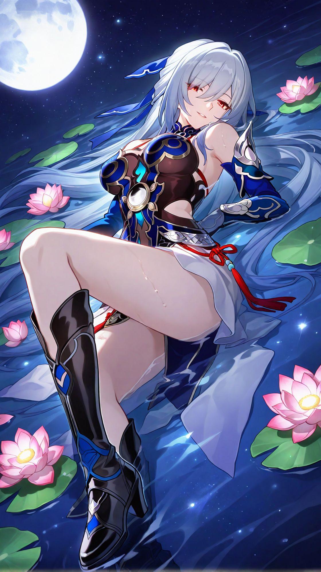 镜流 崩坏星穹铁道 ai绘画 镜流 游戏破壁计划