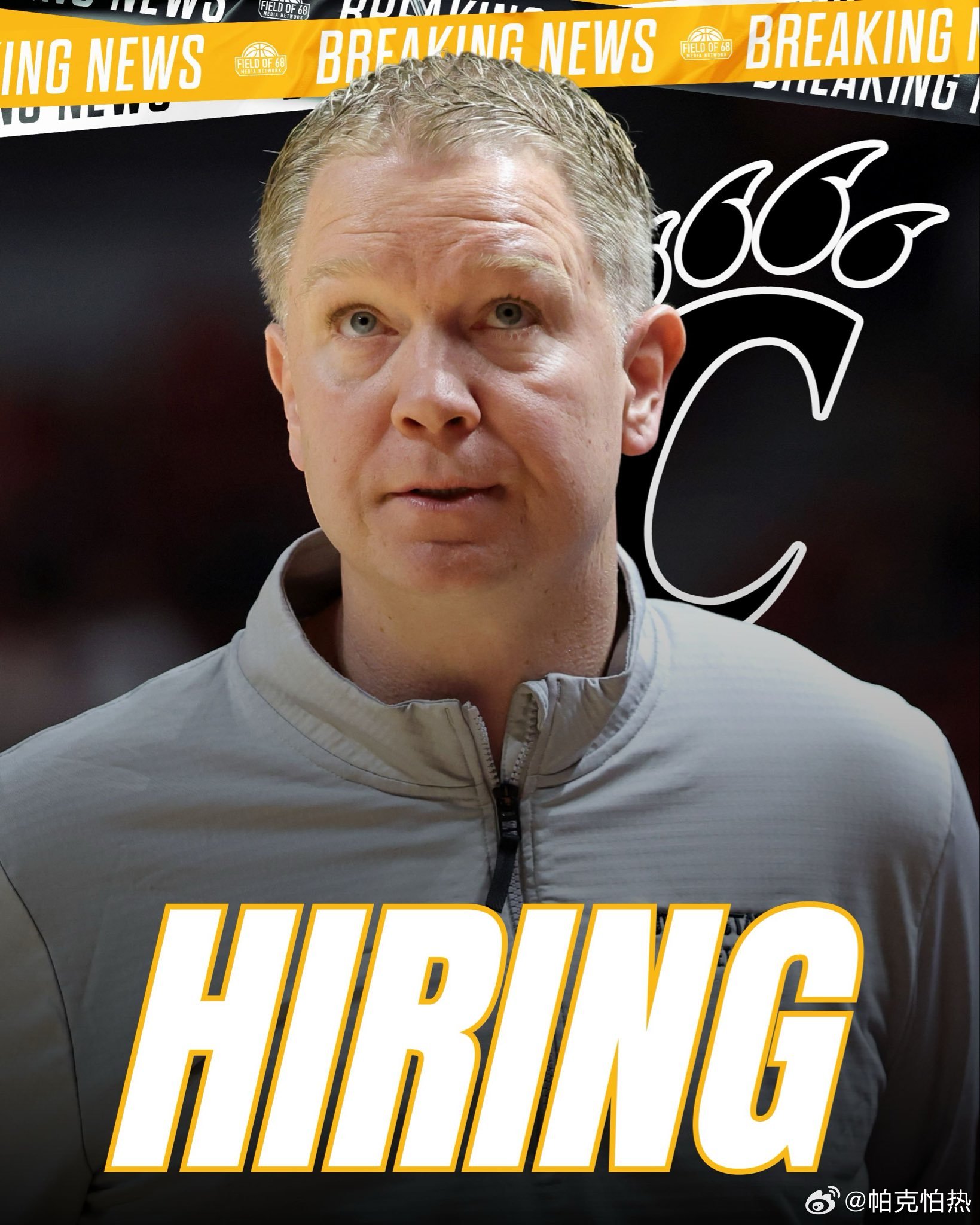 NCAA 新教头：Randy Bennett（圣玛利） ➡️ 亚利桑那州立Jer