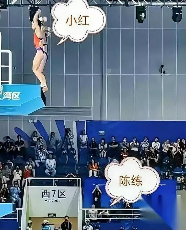 全红婵全运会赛后没找陈若琳？

不是闹矛盾——

是陈若琳压根没让她来。

陈若