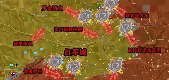 乌克兰在乌东战场已经渐显“崩溃”态势。
“崩溃”的焦点位置就是波克罗夫斯克（红军