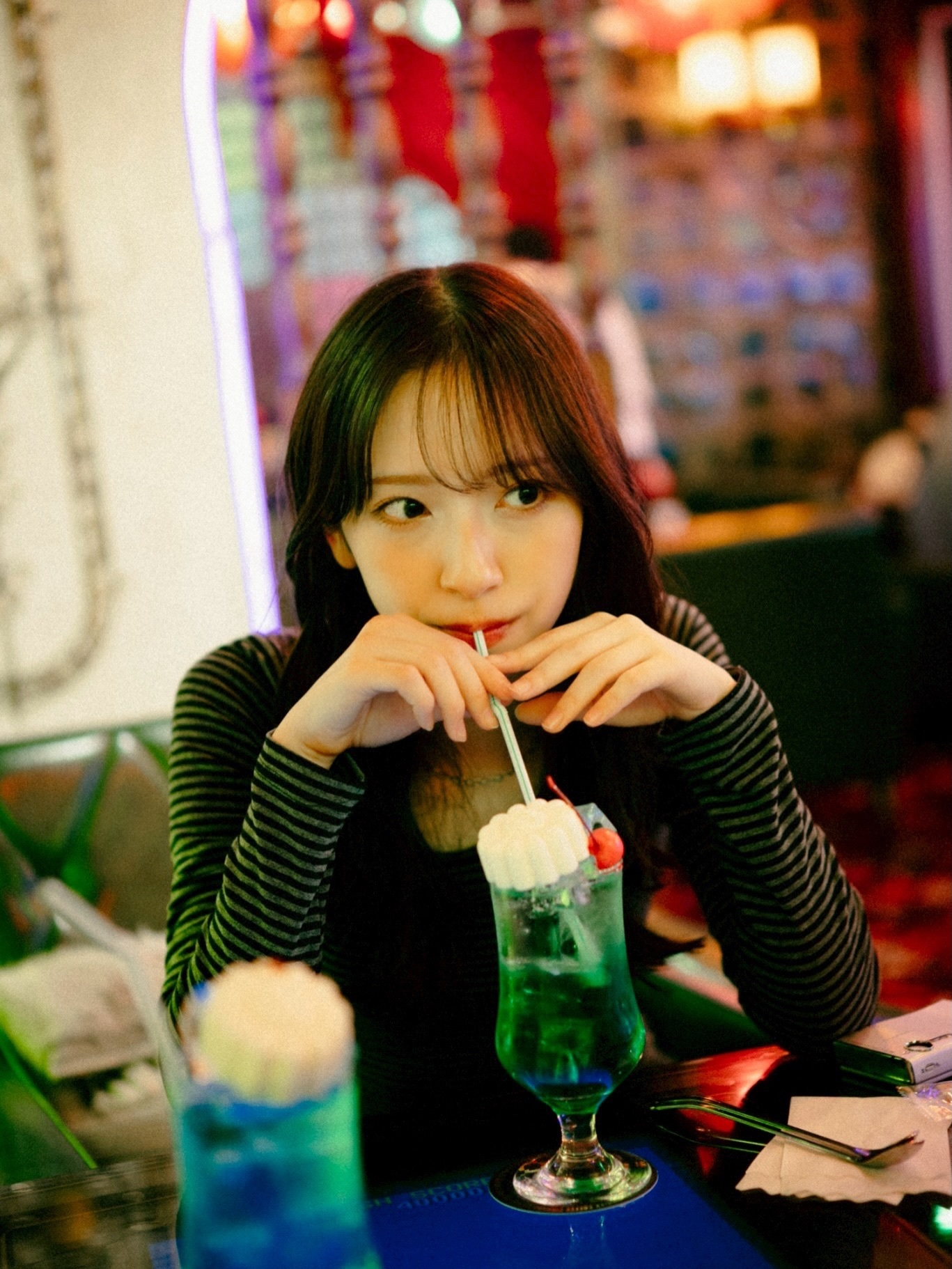 金村美玖🍣「️レトロ喫茶はいいよなぁ〜🍨喫茶店中野 」mikugram