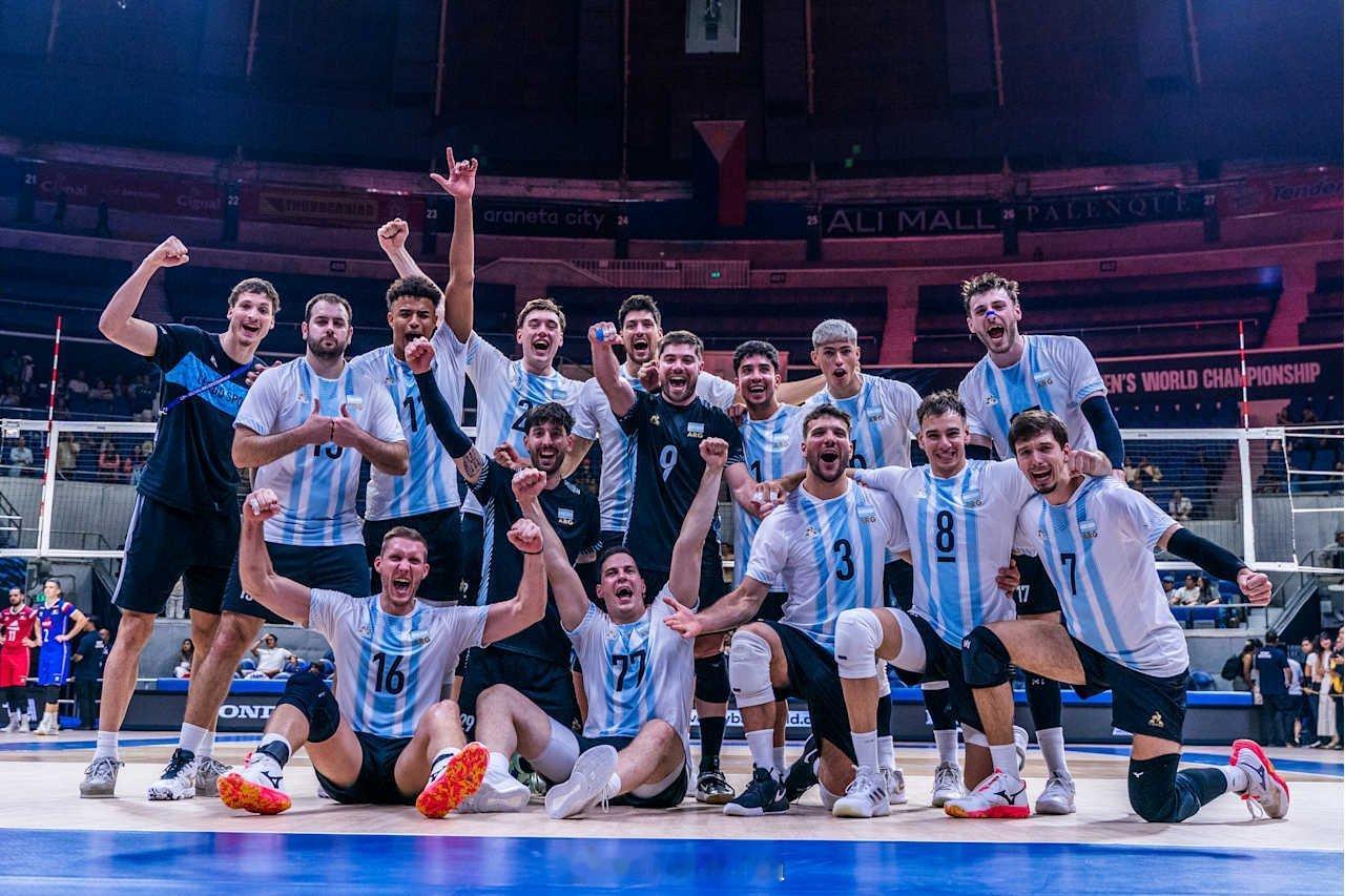 🇦🇷排球🏐阿根廷男排将于21日在2025男排世锦赛 16强赛中对阵世界冠军