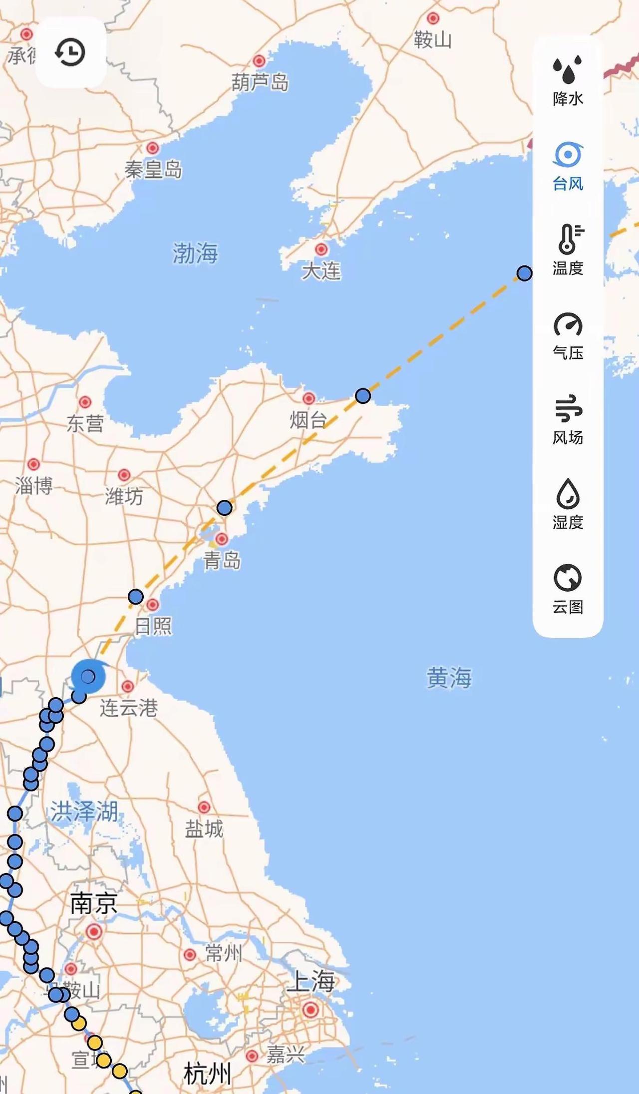 巴威不管来不来烟台，烟台已经做好防汛抗洪的准备了，希望巴威只是和烟台擦肩而过而已