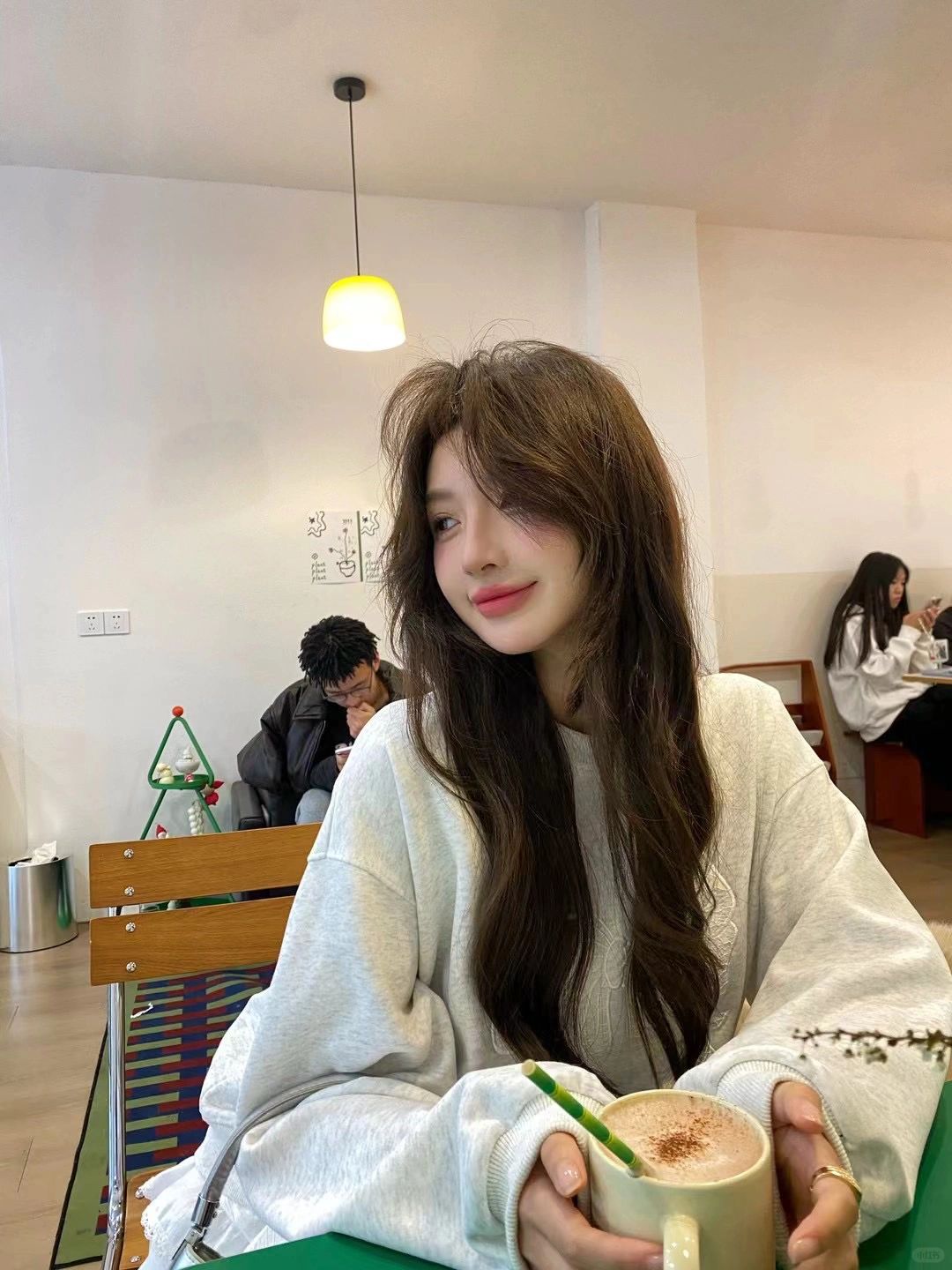 跟着ins韩女学拍照📸️