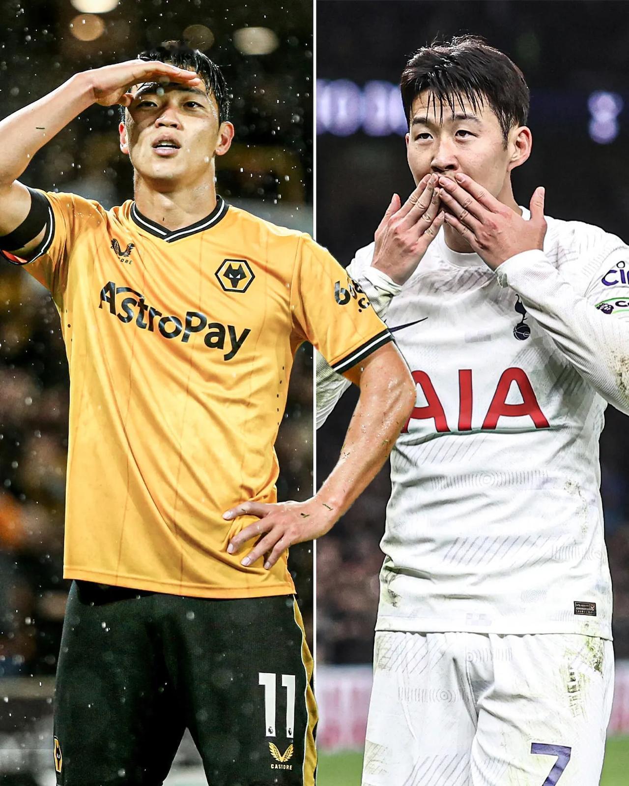 本赛季英超射手榜前六有2位韩国球员，打进11球的孙兴慜和10球的黄喜灿。