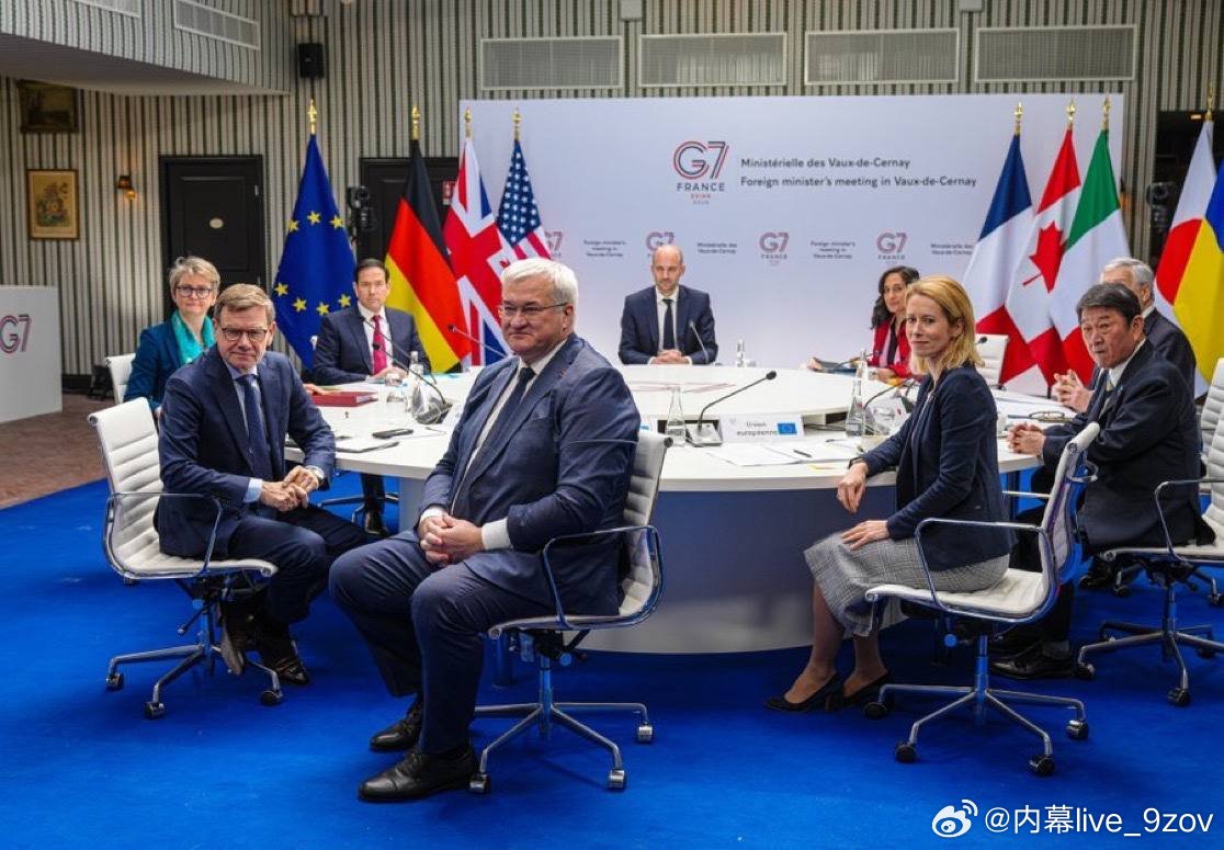 美国国务卿马可·卢比奥今天出席了在法国举行的G7外长会议，会议的主要议题是乌克兰