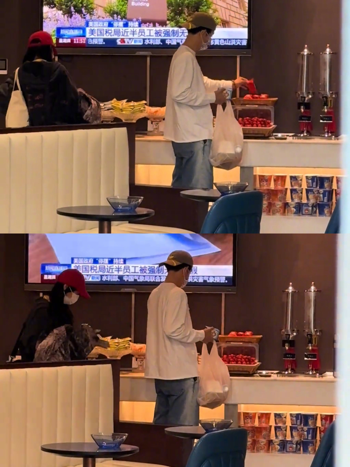 林沐然蛋蛋后拿起零食来没轻没重 从塞满袋子到攥着赶飞机，林沐然把“吃货的执着”演