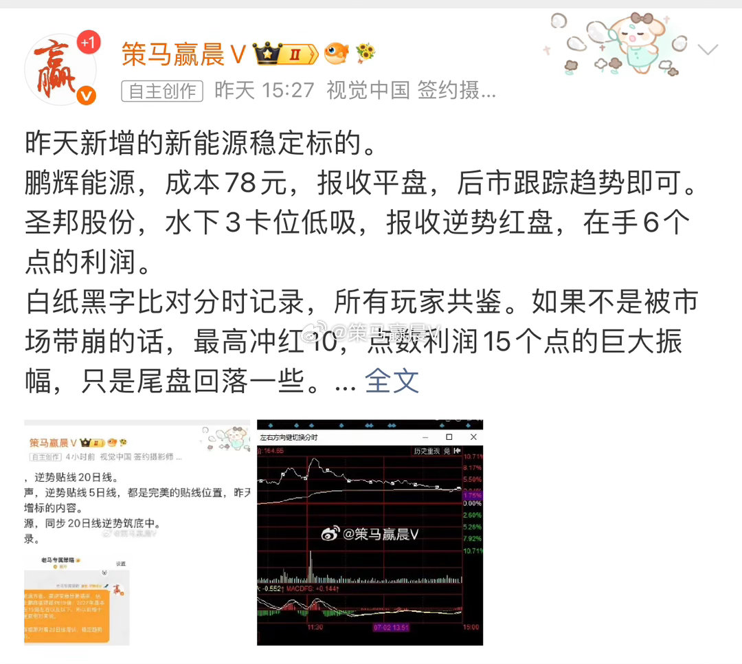 圣邦股份，小点数回撤，锁仓4.5个点。 鹏辉能源平盘，这是昨天的报收标的。 德福
