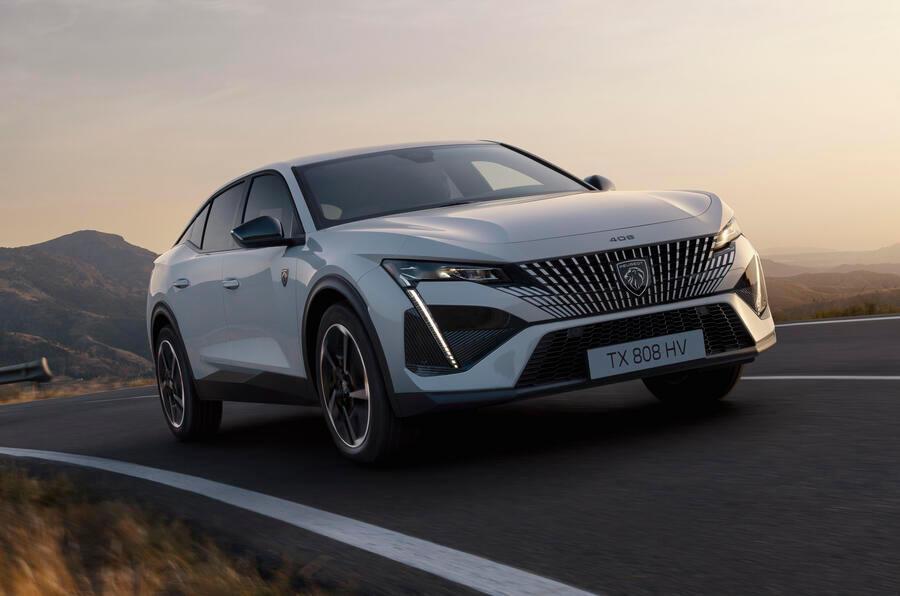 标致发布全新电动版e-408，对标特斯拉Model 3和极星Polestar 2