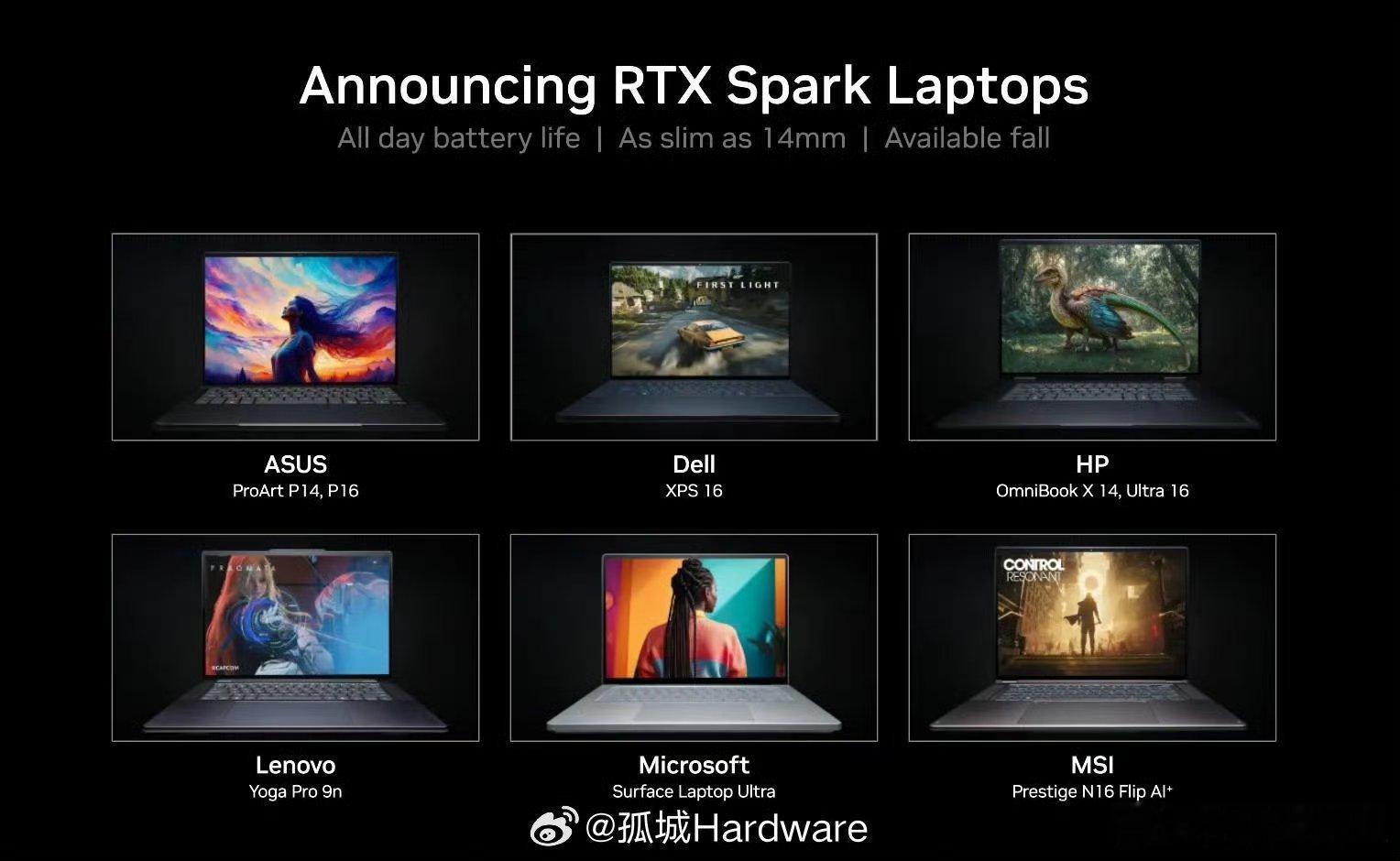 有多少年没见英伟达再次进军消费领域，英伟达发布RTX Spark Windows