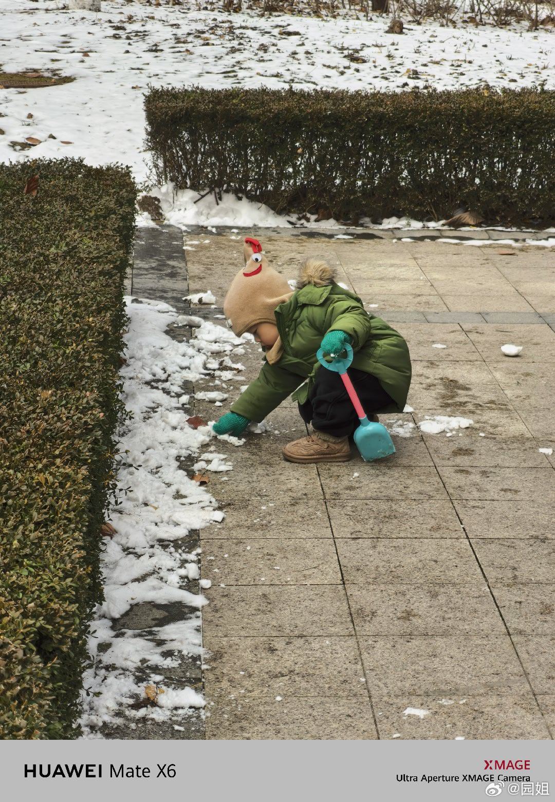 东北孩子的快乐，玩雪球