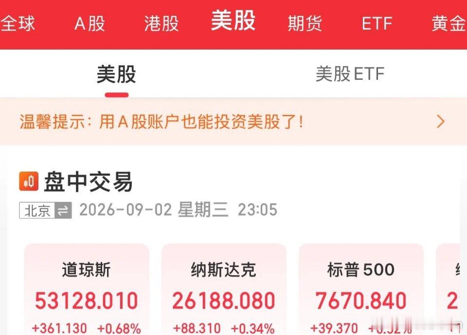 好消息！美股三大指数全线上涨，纳指涨幅0.36%，低于预期的“小非农”给予市场一