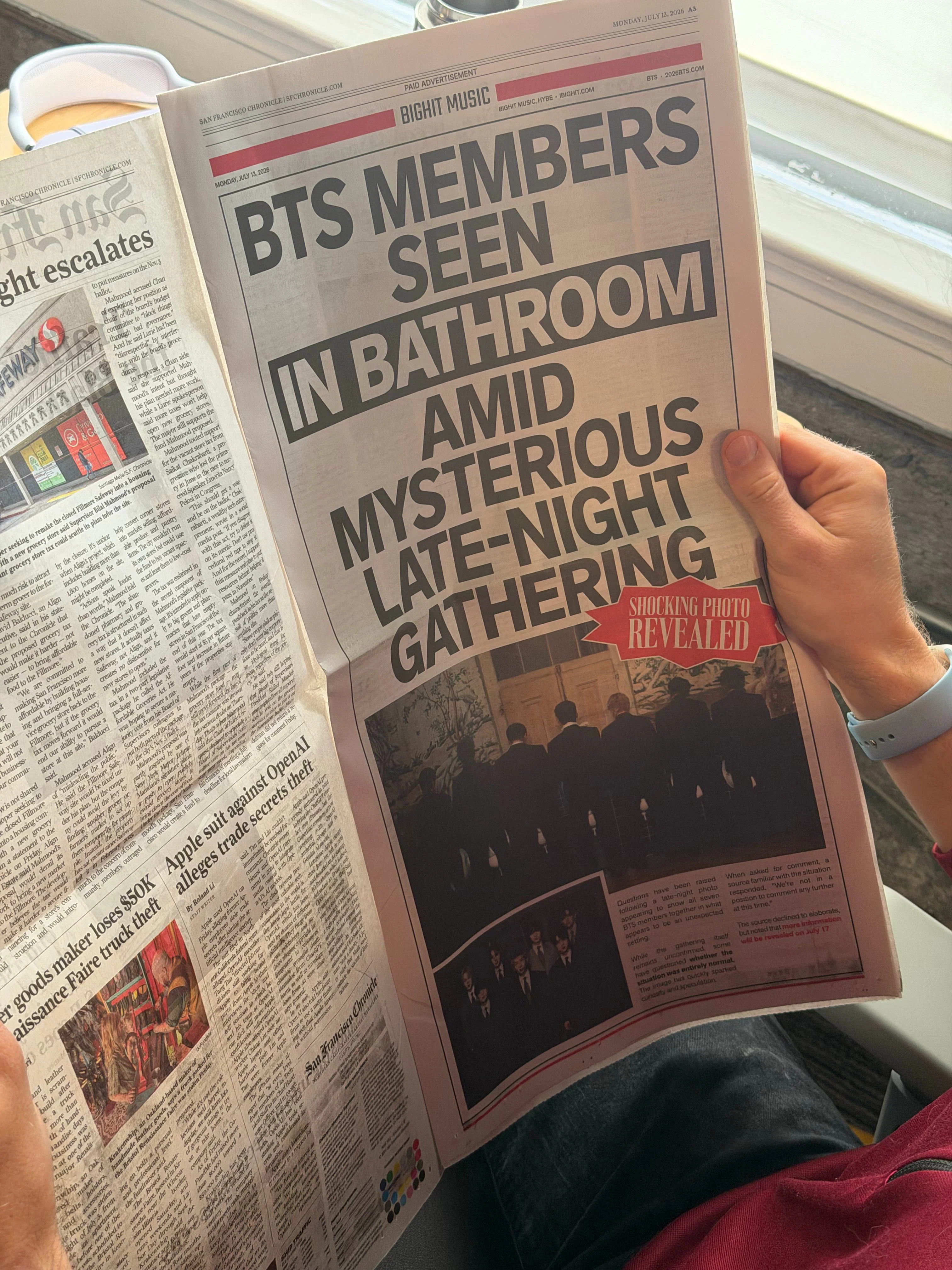 BTS UPDATE Here's what actually happened