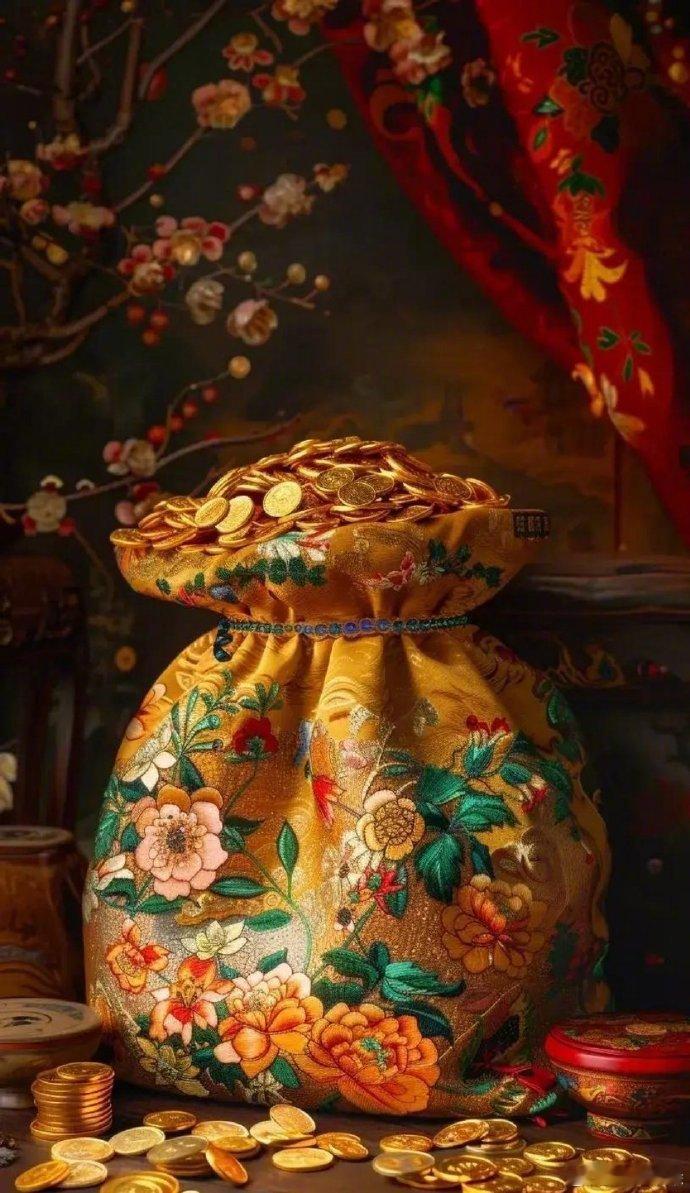 “ 财源广进，日进斗金 ...” ​​​