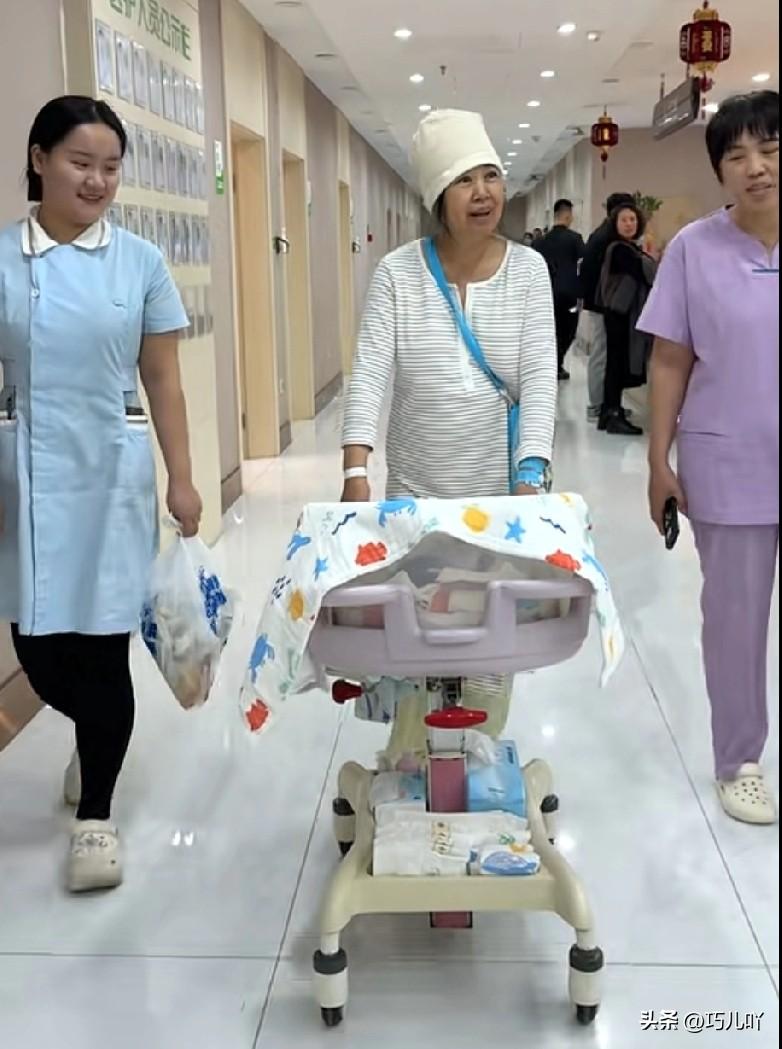 吉林松原63岁产妇张大姐的体质真好！不仅平安度过了孕期、还顺利分娩，而且在产后第