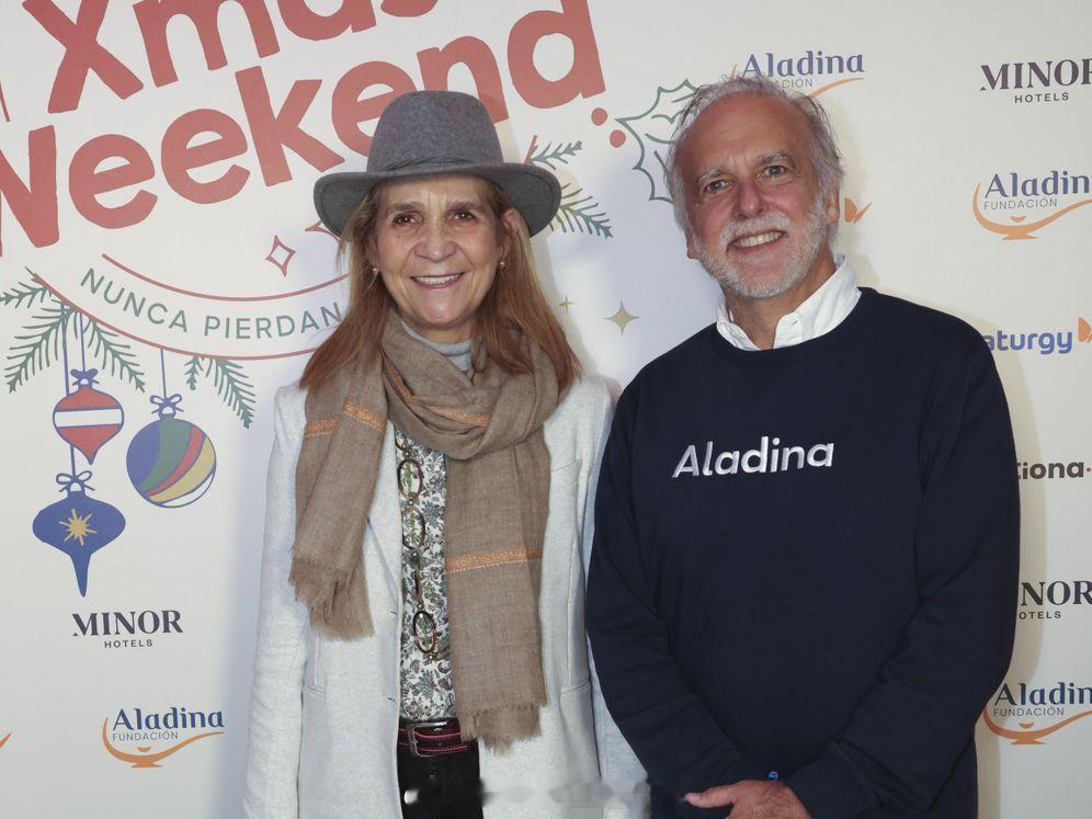 西班牙王室 11月30日，伊莲娜公主出席马德里癌症儿童日间照护中心Casa Al